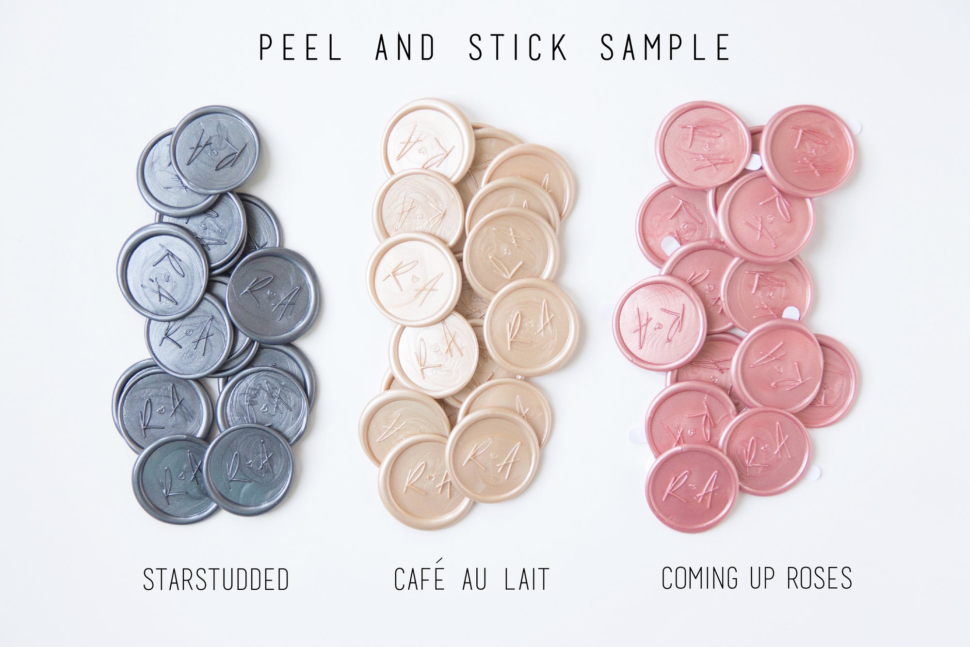 Wax Seal - Dotted Circle Monogram