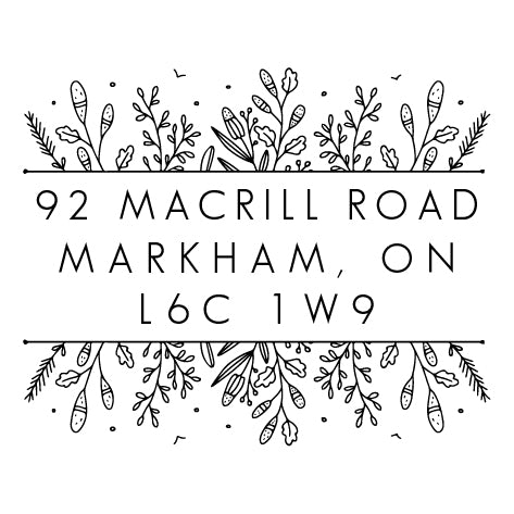 Stamp - Sadie Botanical