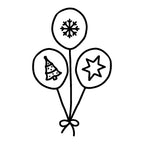 Wax Seal Stamp - Balloons