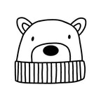 Wax Seal Stamp - Bear Hat