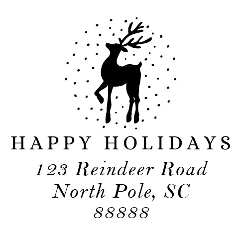 Embosser - Reindeer Address