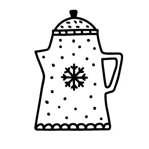 Wax Seal Stamp - Festive Pot