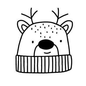 Wax Seal Stamp - Deer Hat