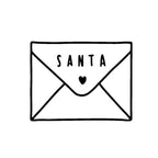 Wax Seal Stamp - Santa's Envelope