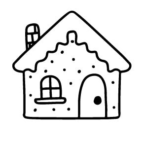 Wax Seal Stamp - Gingerbread House
