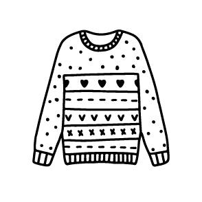 Wax Seal Stamp - Festive Sweater