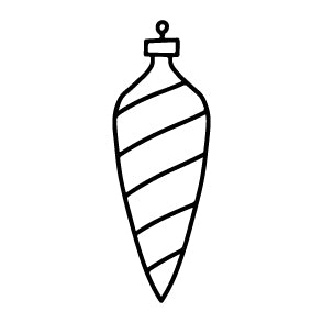 Wax Seal Stamp - Long Bauble