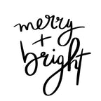 Wax Seal Stamp - Merry + Bright