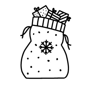 Wax Seal Stamp - Sack of Presents