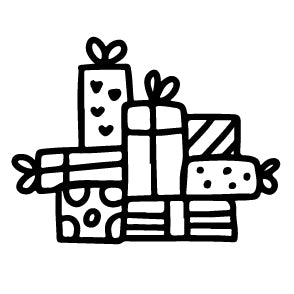 Wax Seal Stamp - Presents Stack