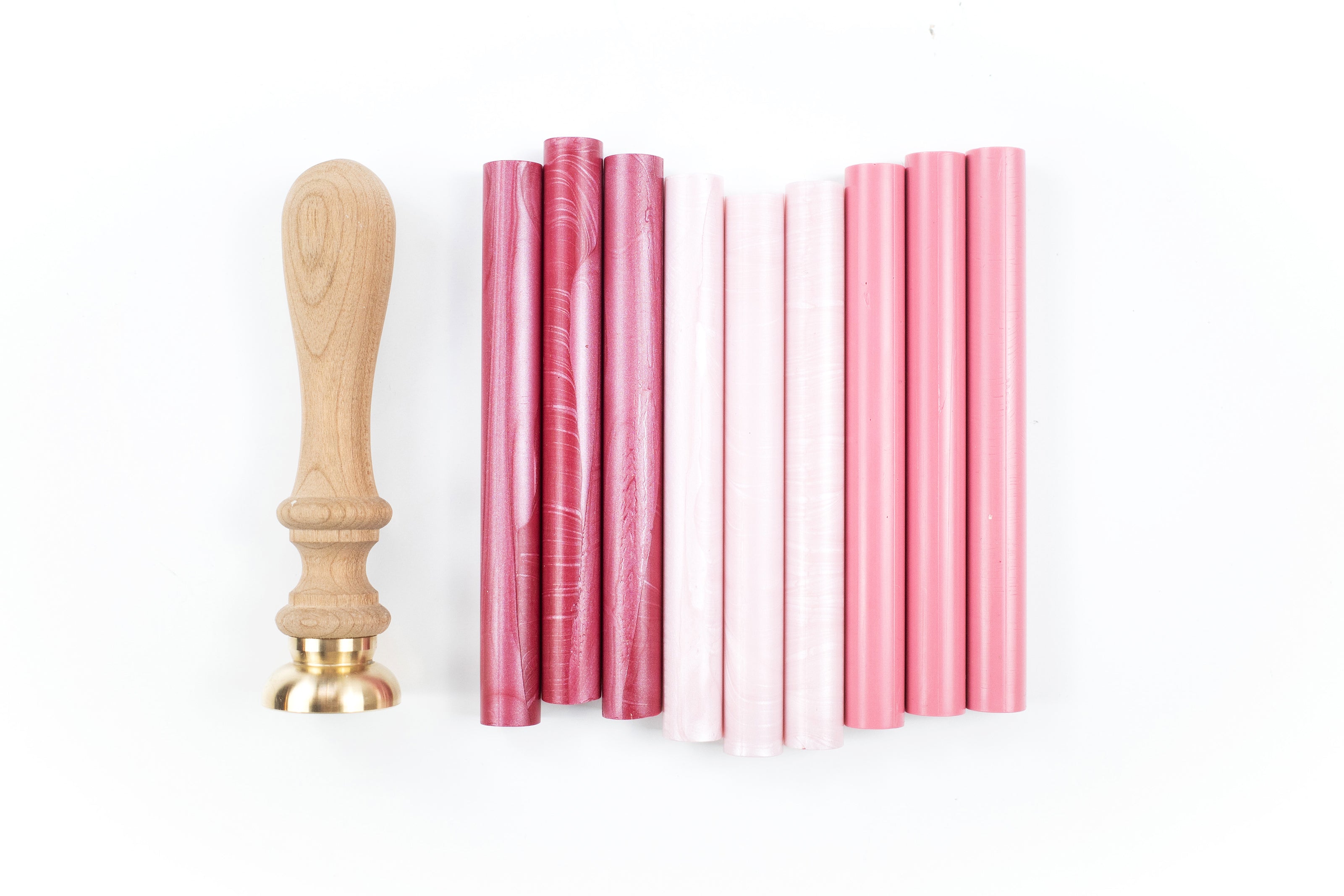 Valentine Sealing Wax + Wax Stamp Bundle