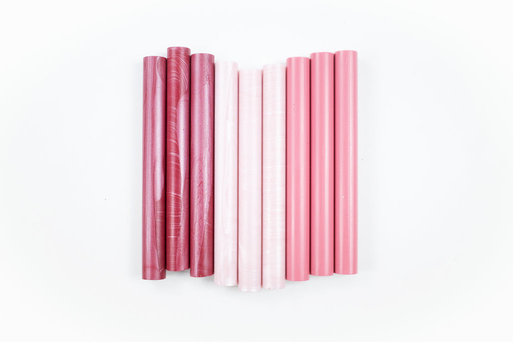 Valentine Sealing Wax + Wax Stamp Bundle