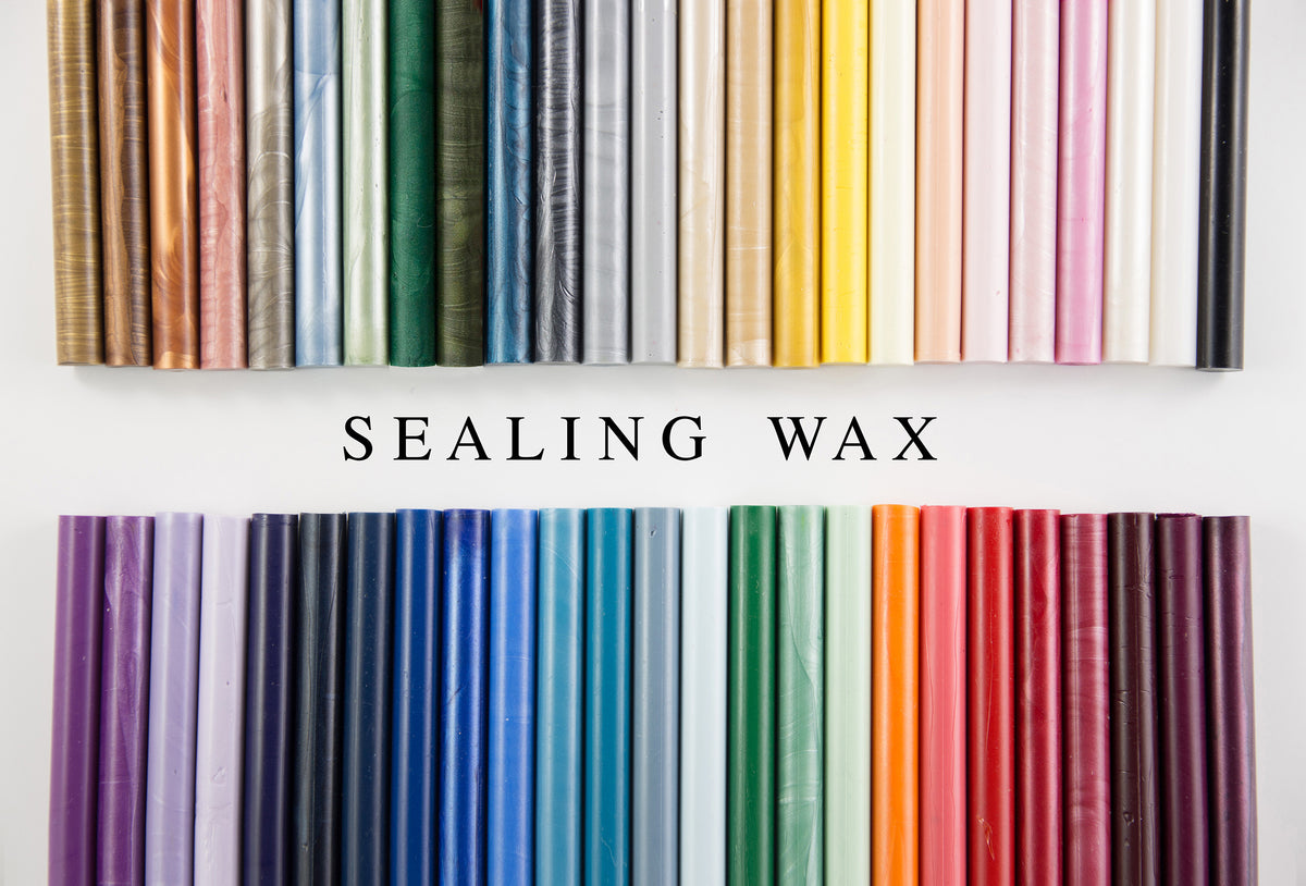 White Sealing Wax Sticks, 8 Pack