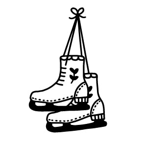 Wax Seal Stamp - Ice Skates