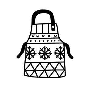 Wax Seal Stamp - Snowflake Apron