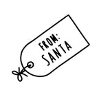 Wax Seal Stamp - Tag From Santa