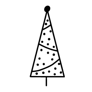 Wax Seal Stamp - Tree Dots