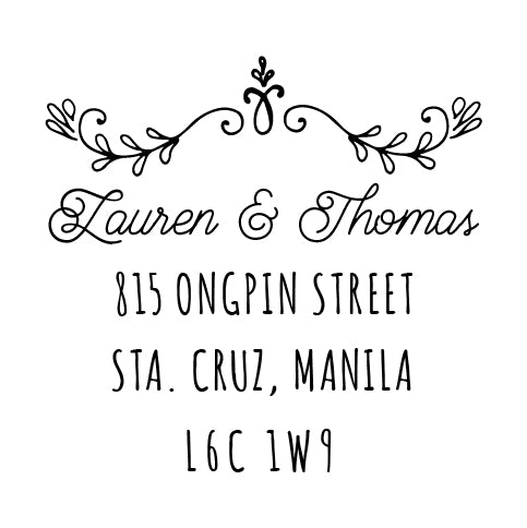 Address Embosser - Lauren