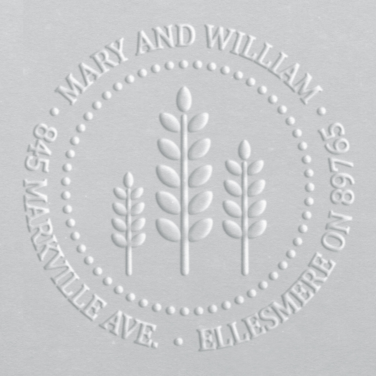 Address Embosser - Thanksgiving