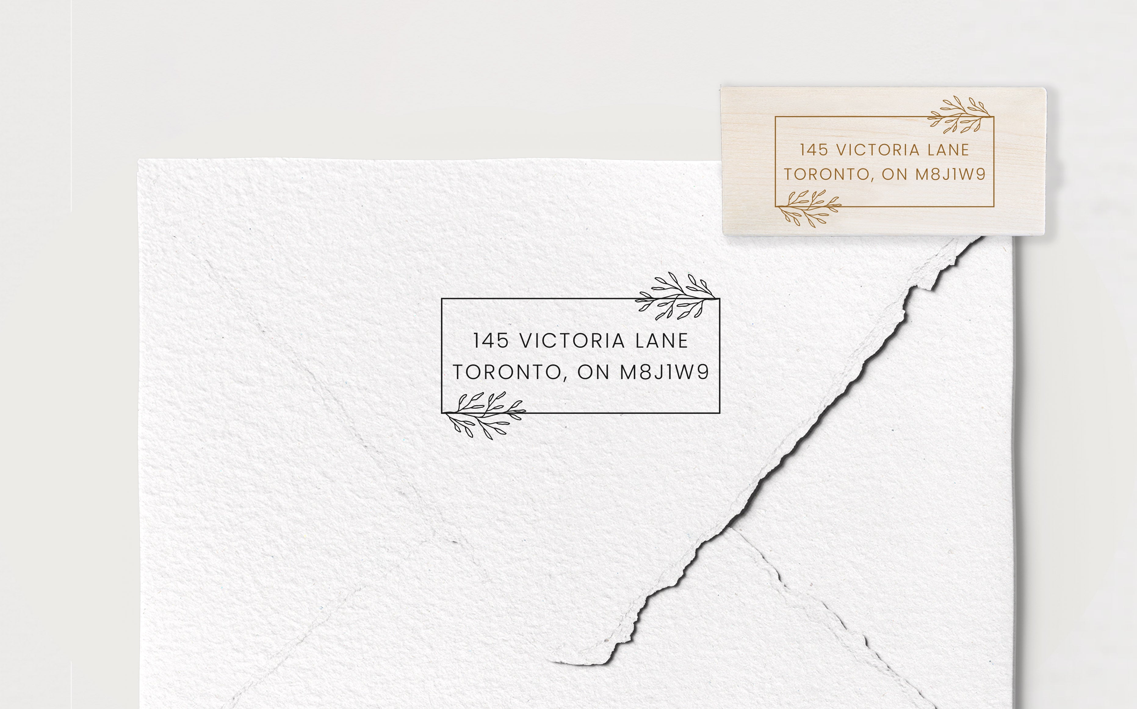 Victoria Address Stamp