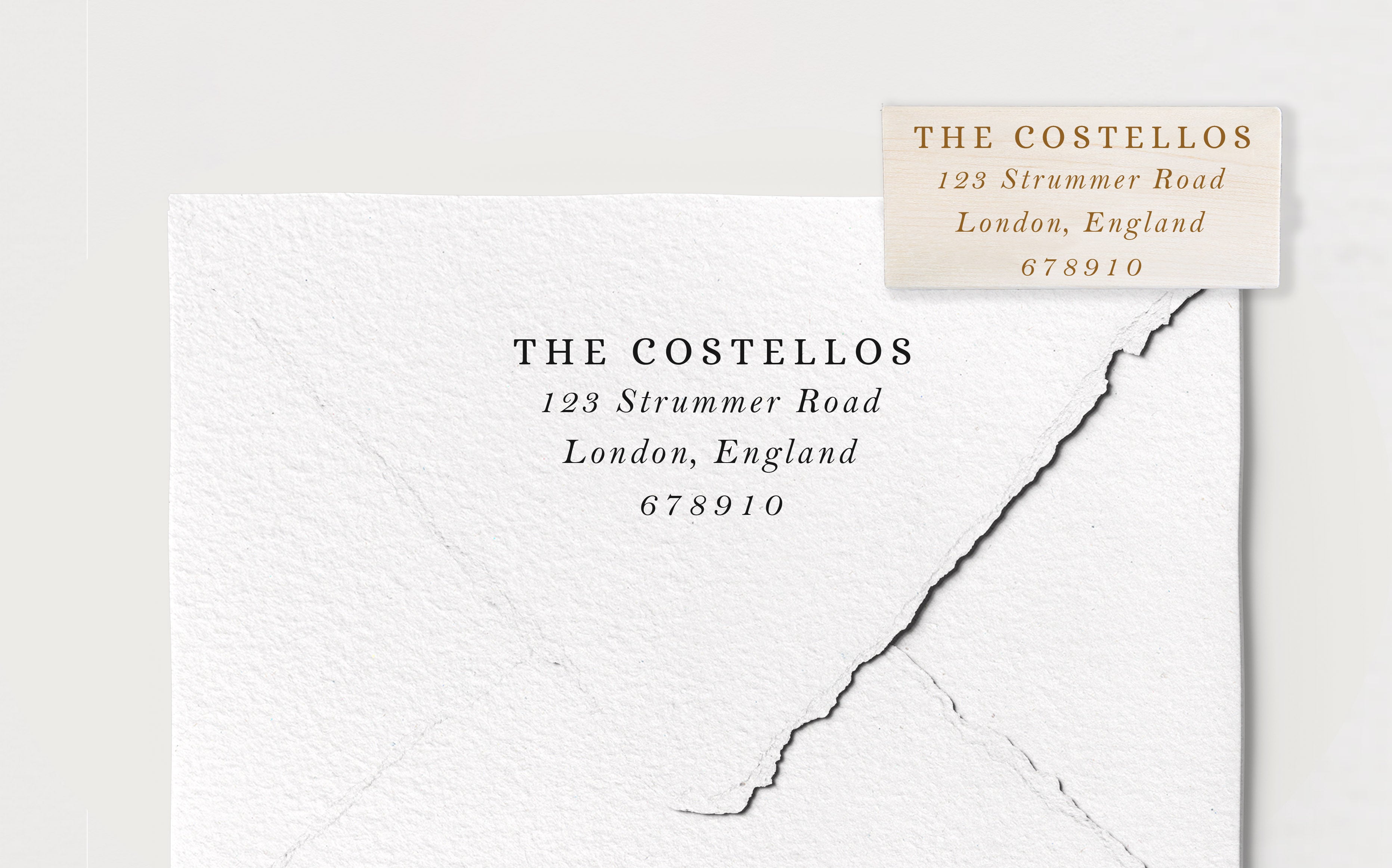 Costello Address Stamp