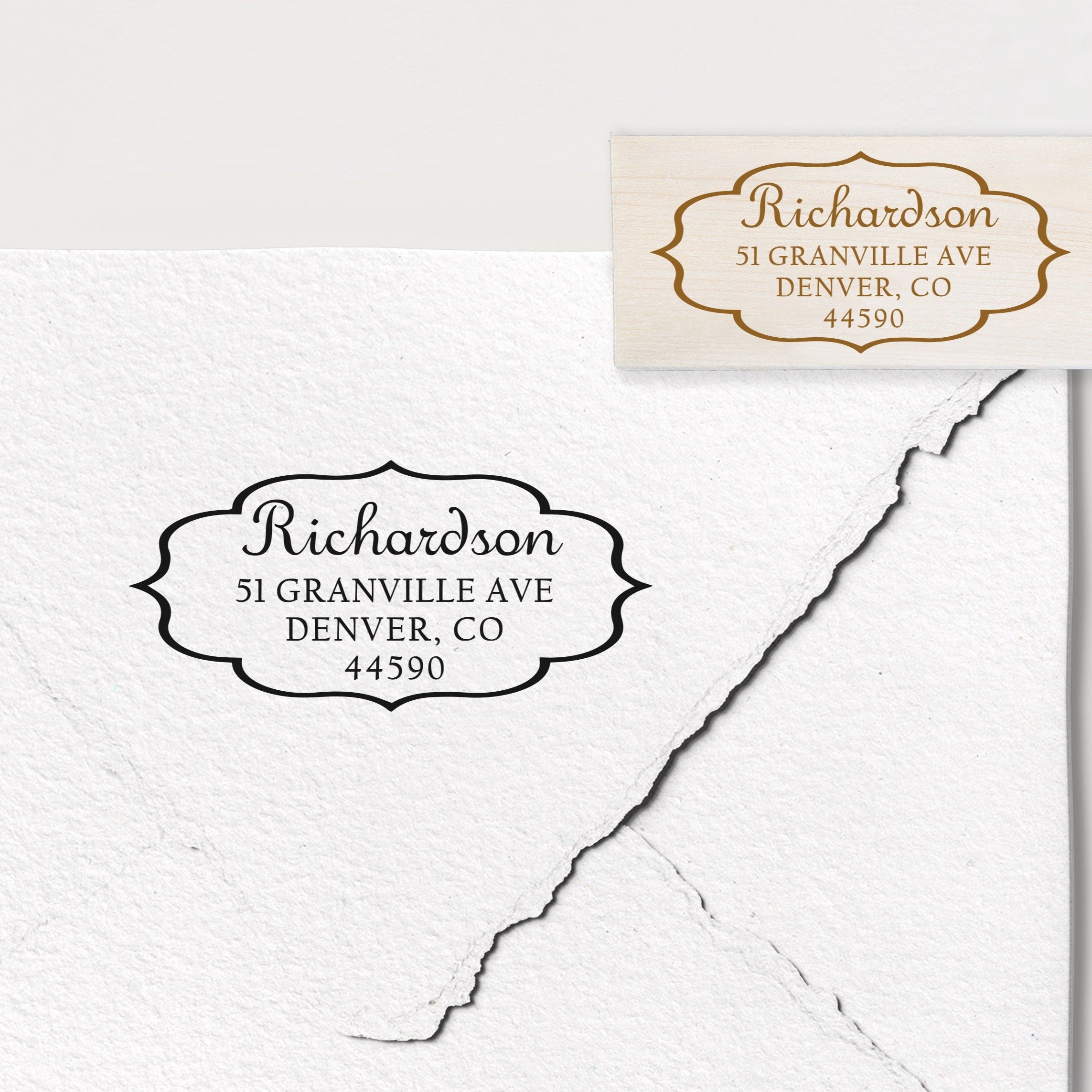 Richardson Address Stamp