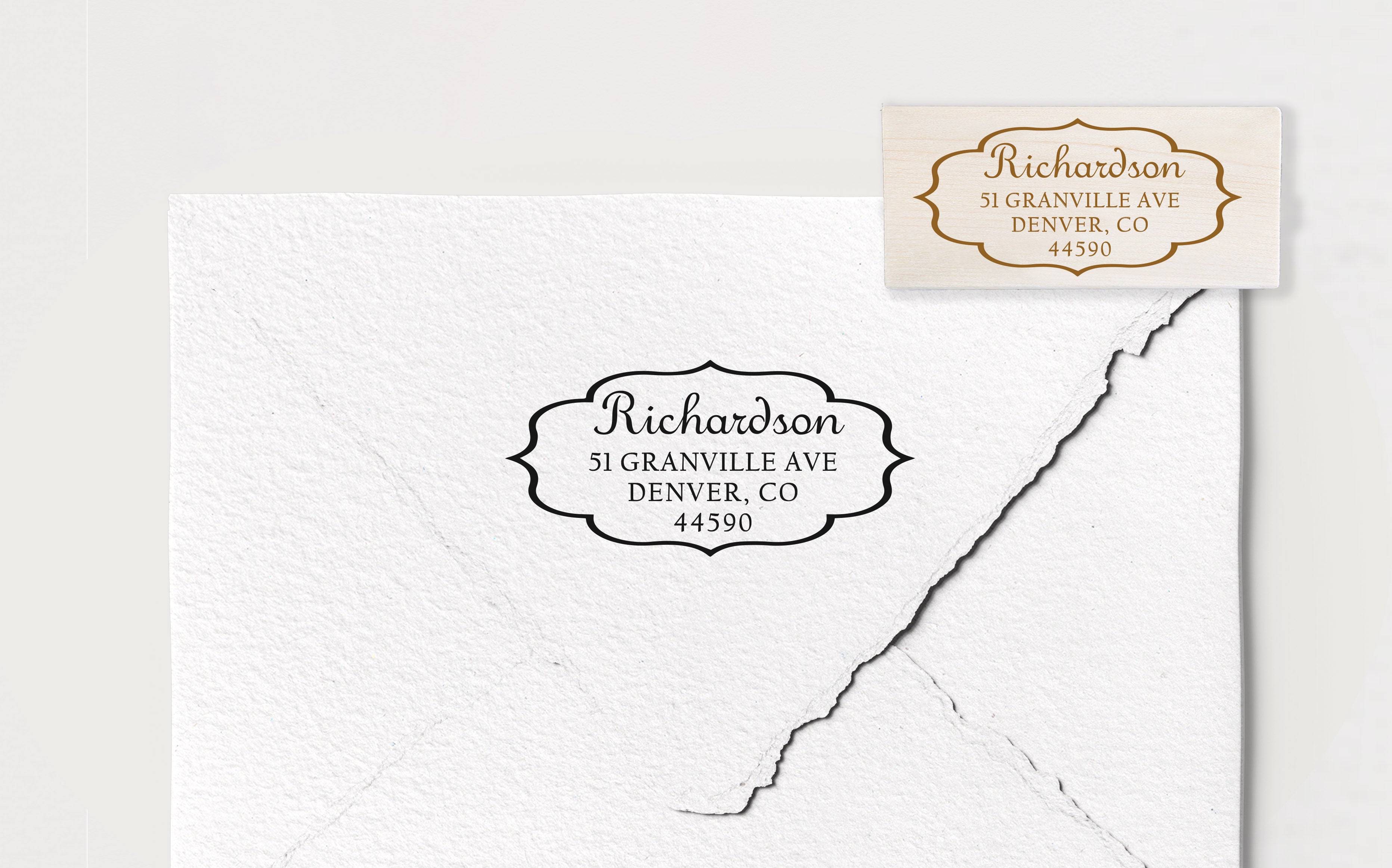 Richardson Address Stamp