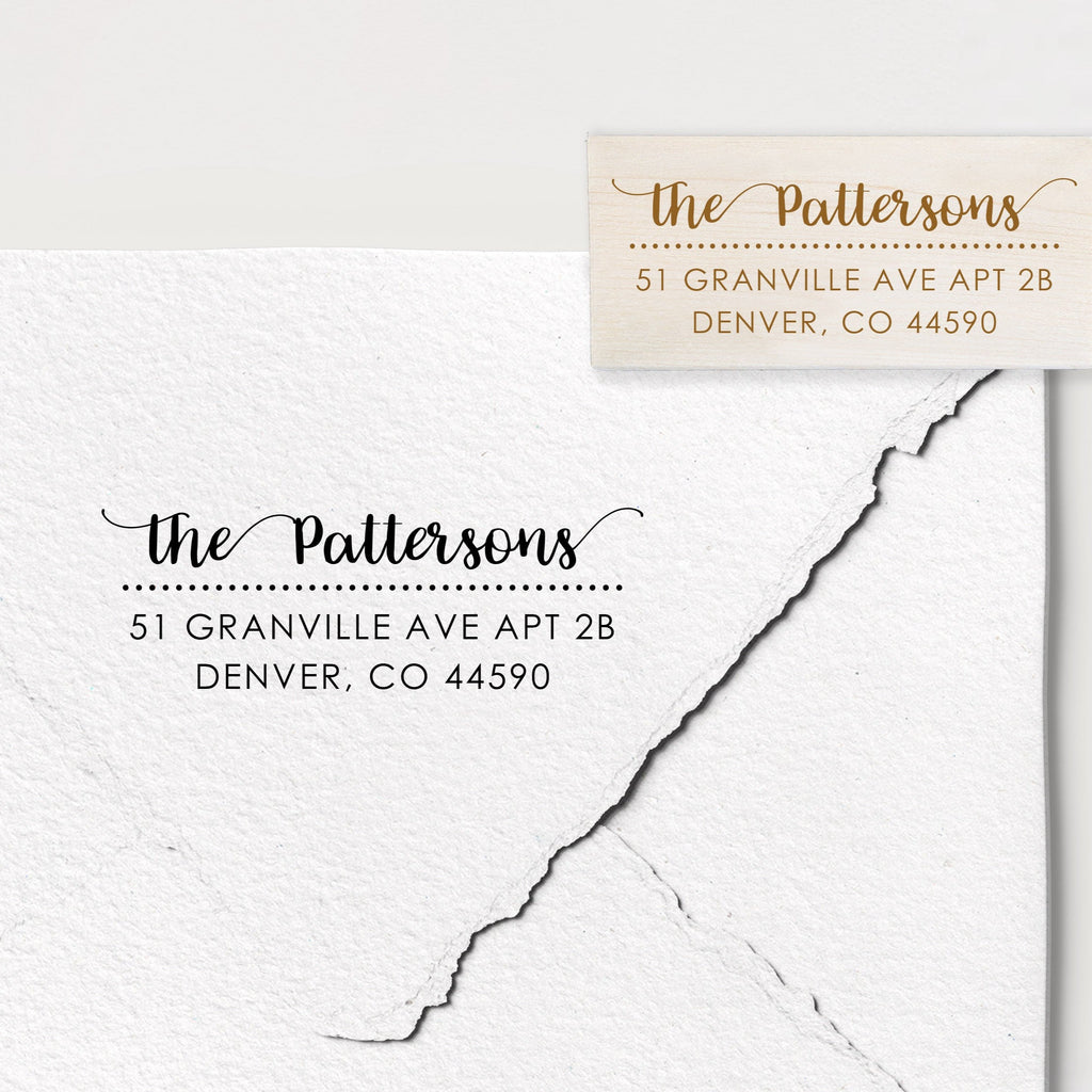 Pattersons Address Stamp