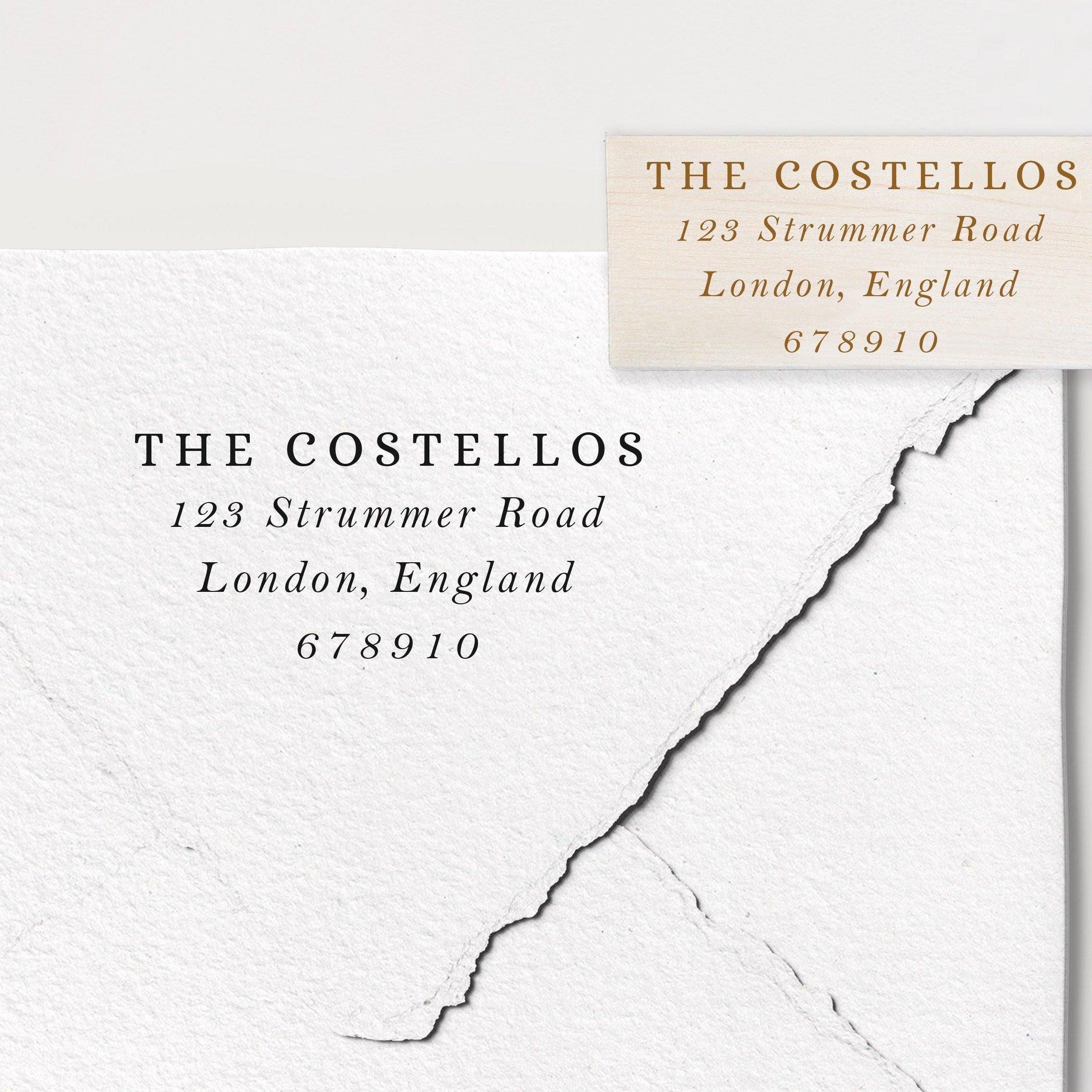 Costello Address Stamp