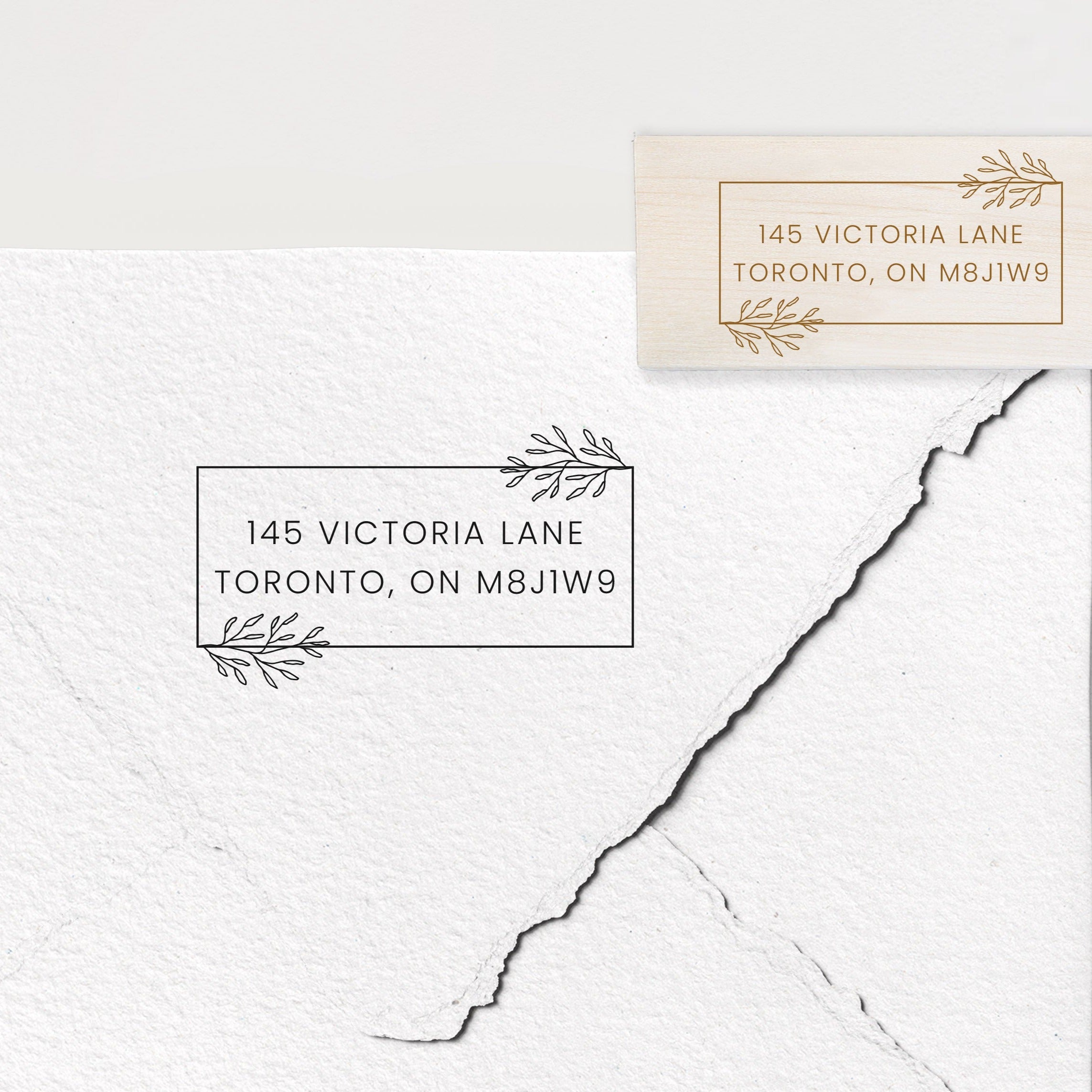 Victoria Address Stamp
