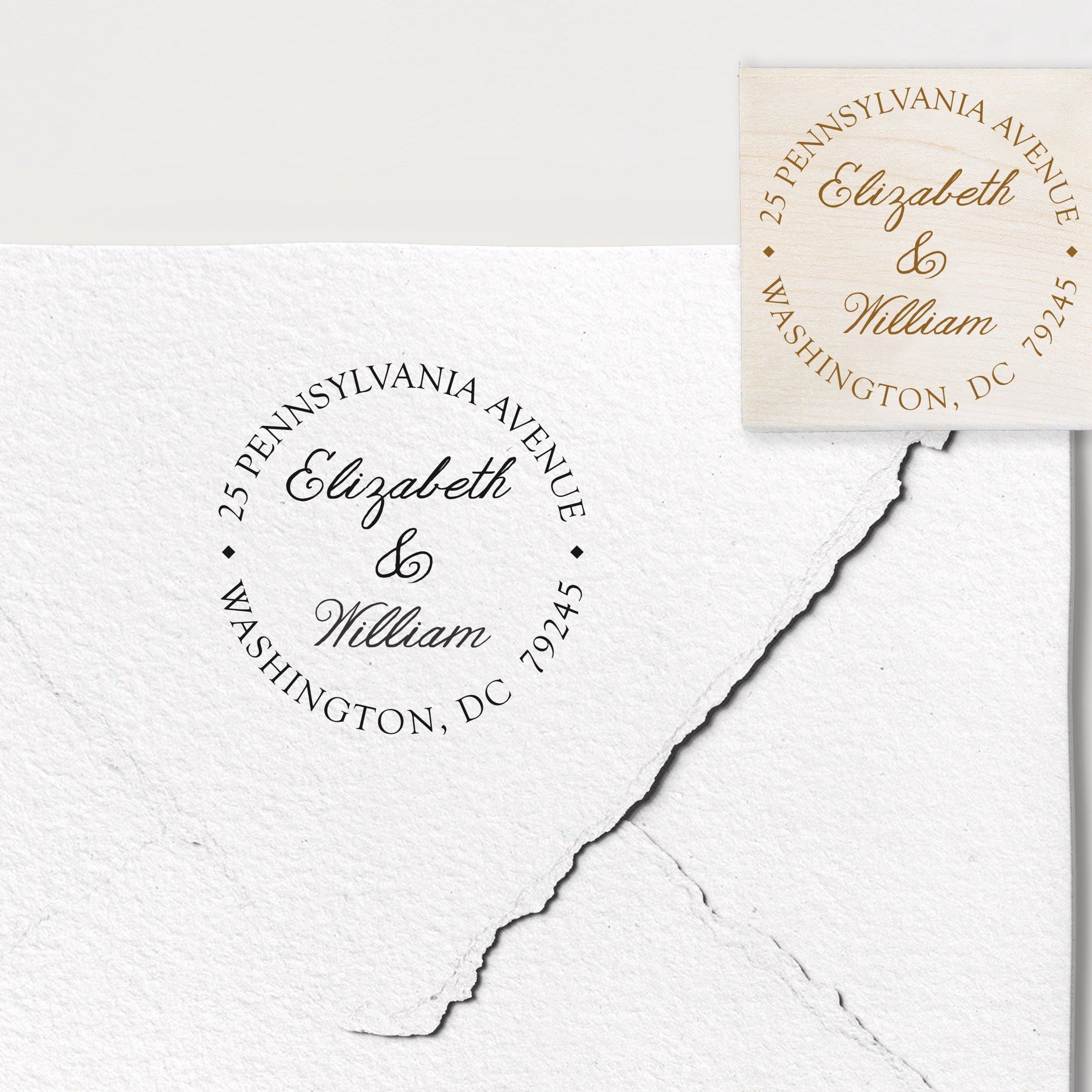 Elizabeth Address Stamp
