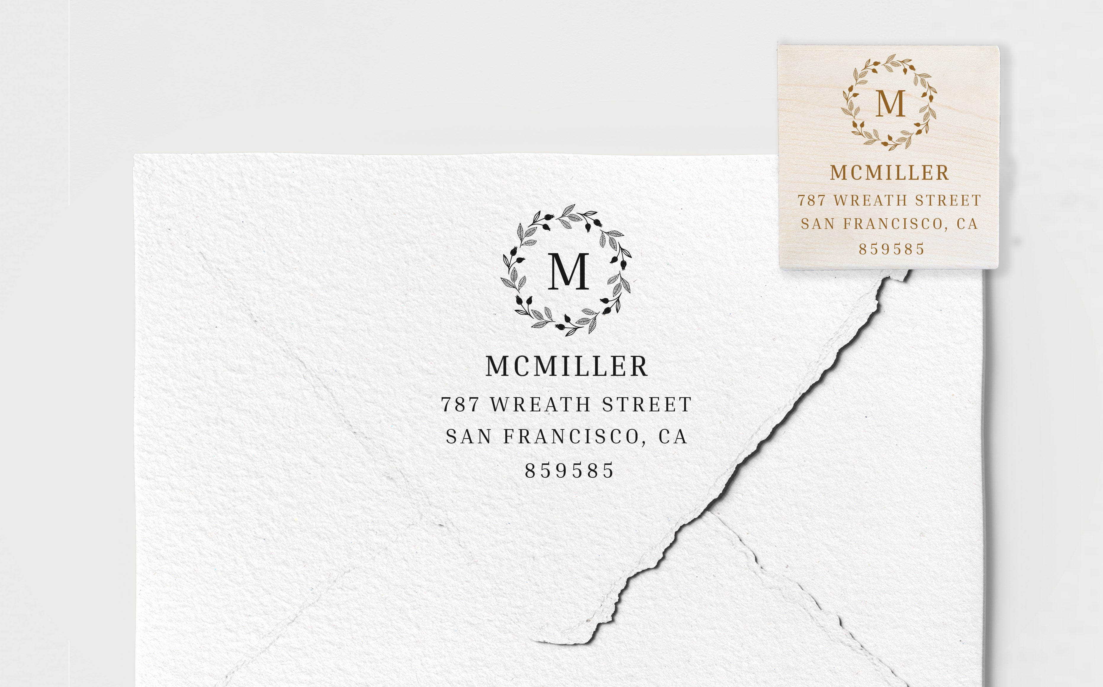 McMiller Address Stamp