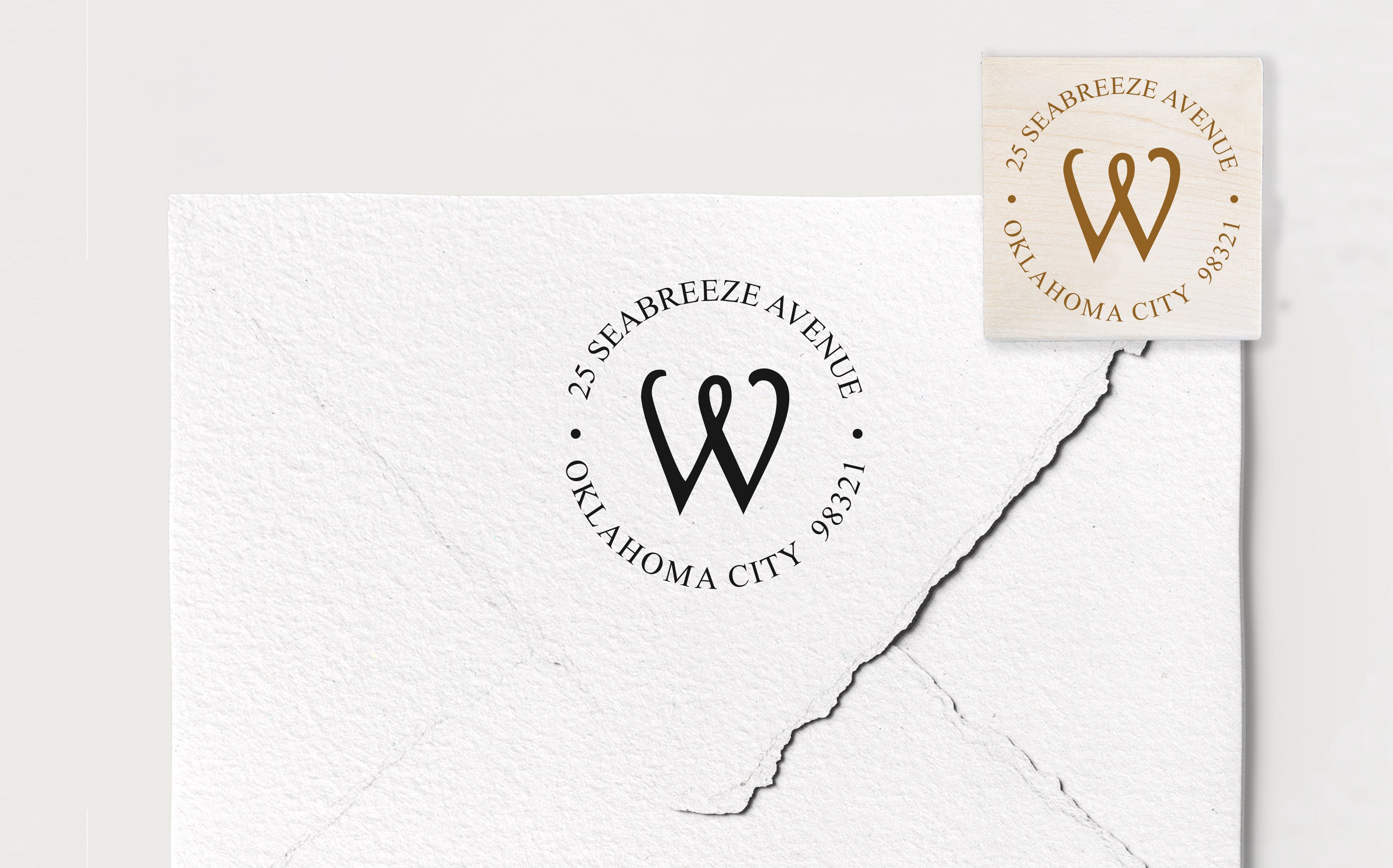 Waves Address Stamp