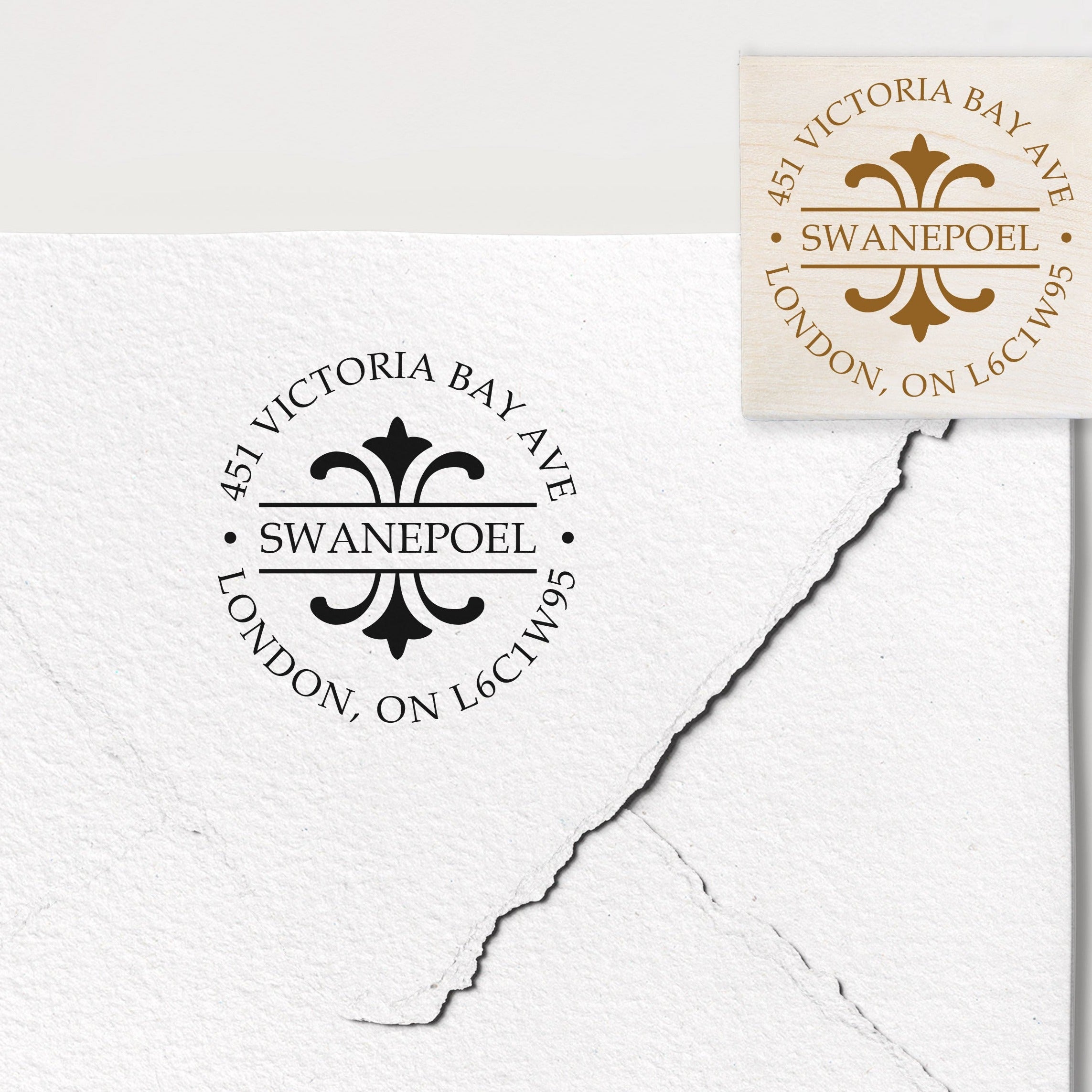 Swanepoel Address Stamp