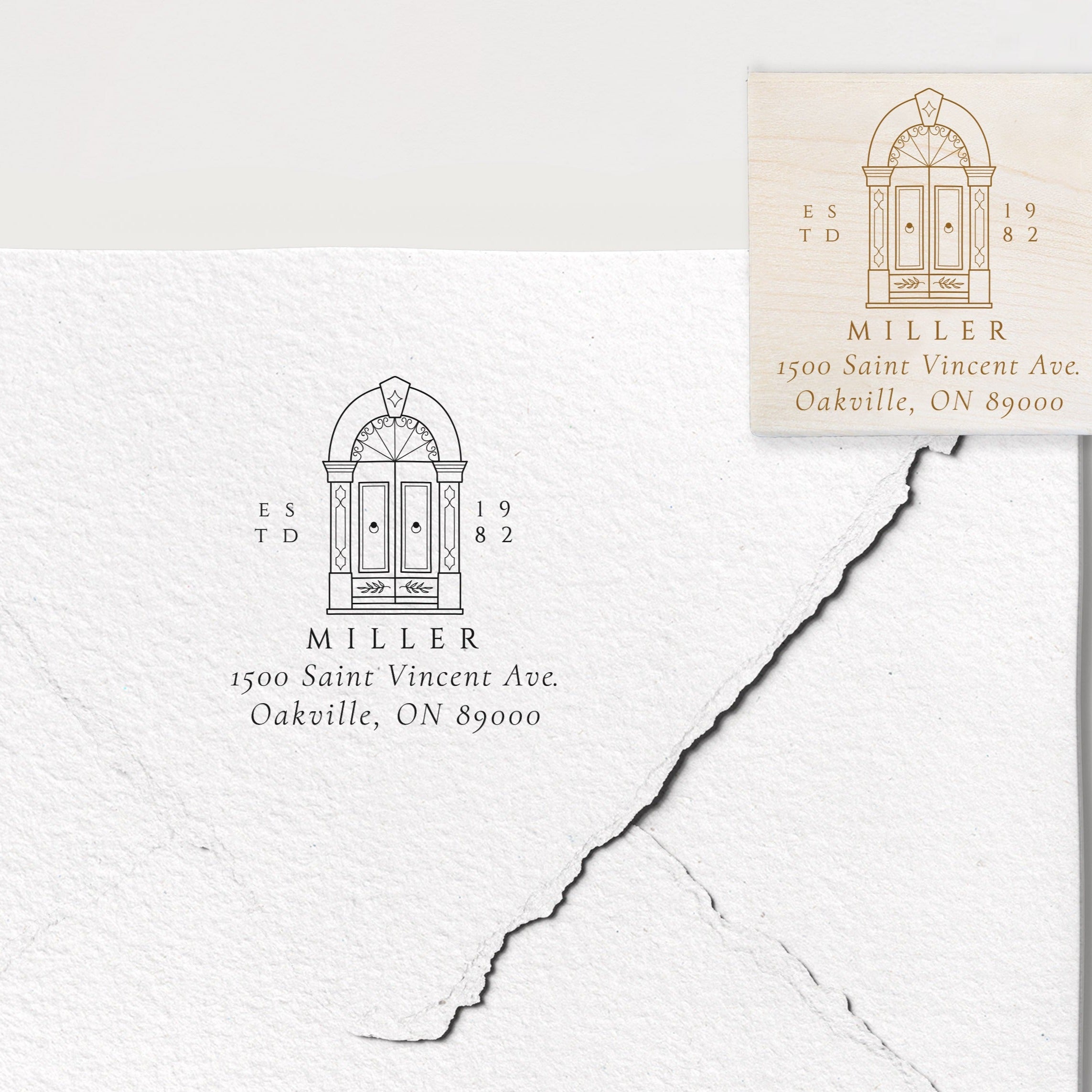 Door Address Stamp
