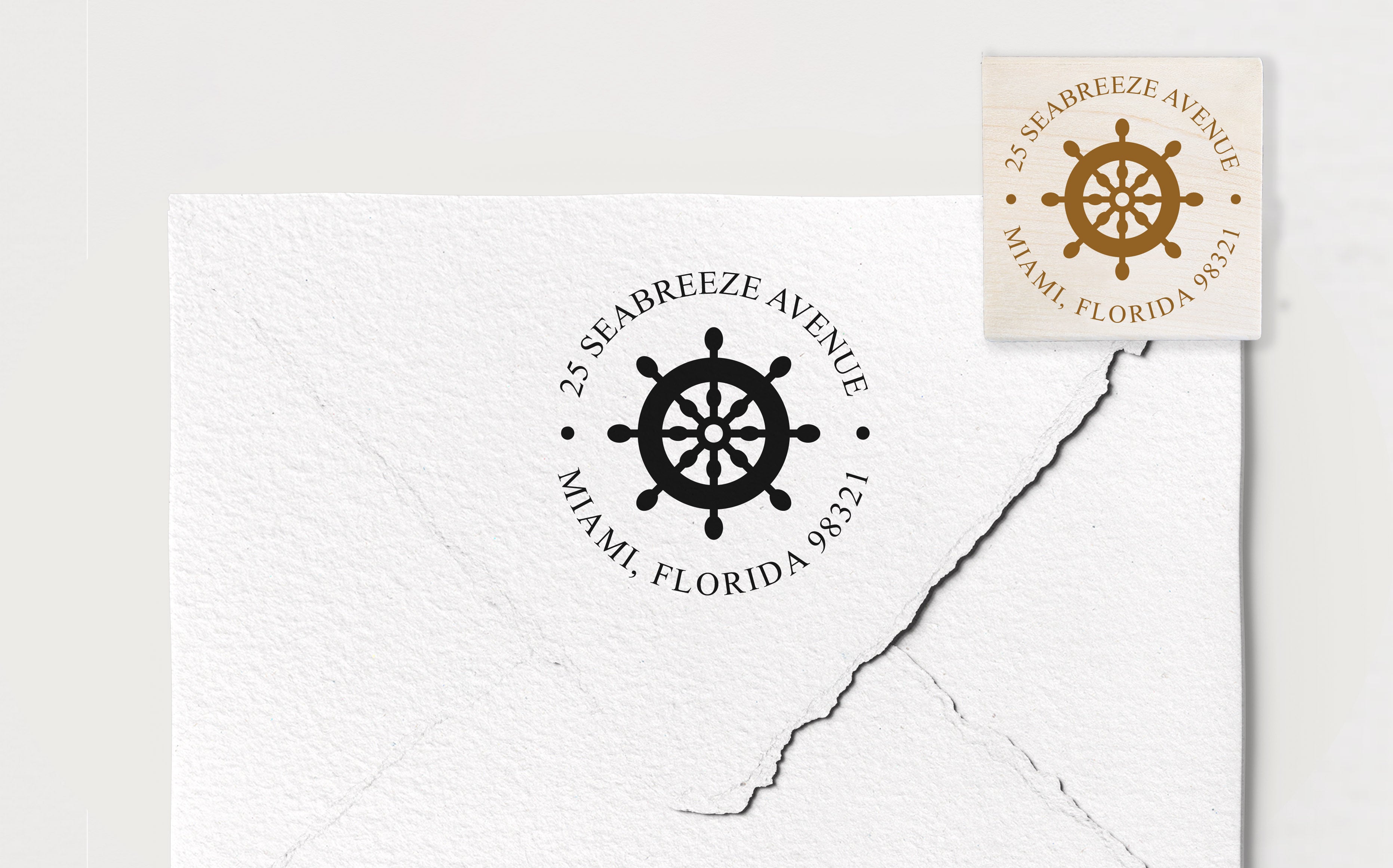 Wheel Address Stamp