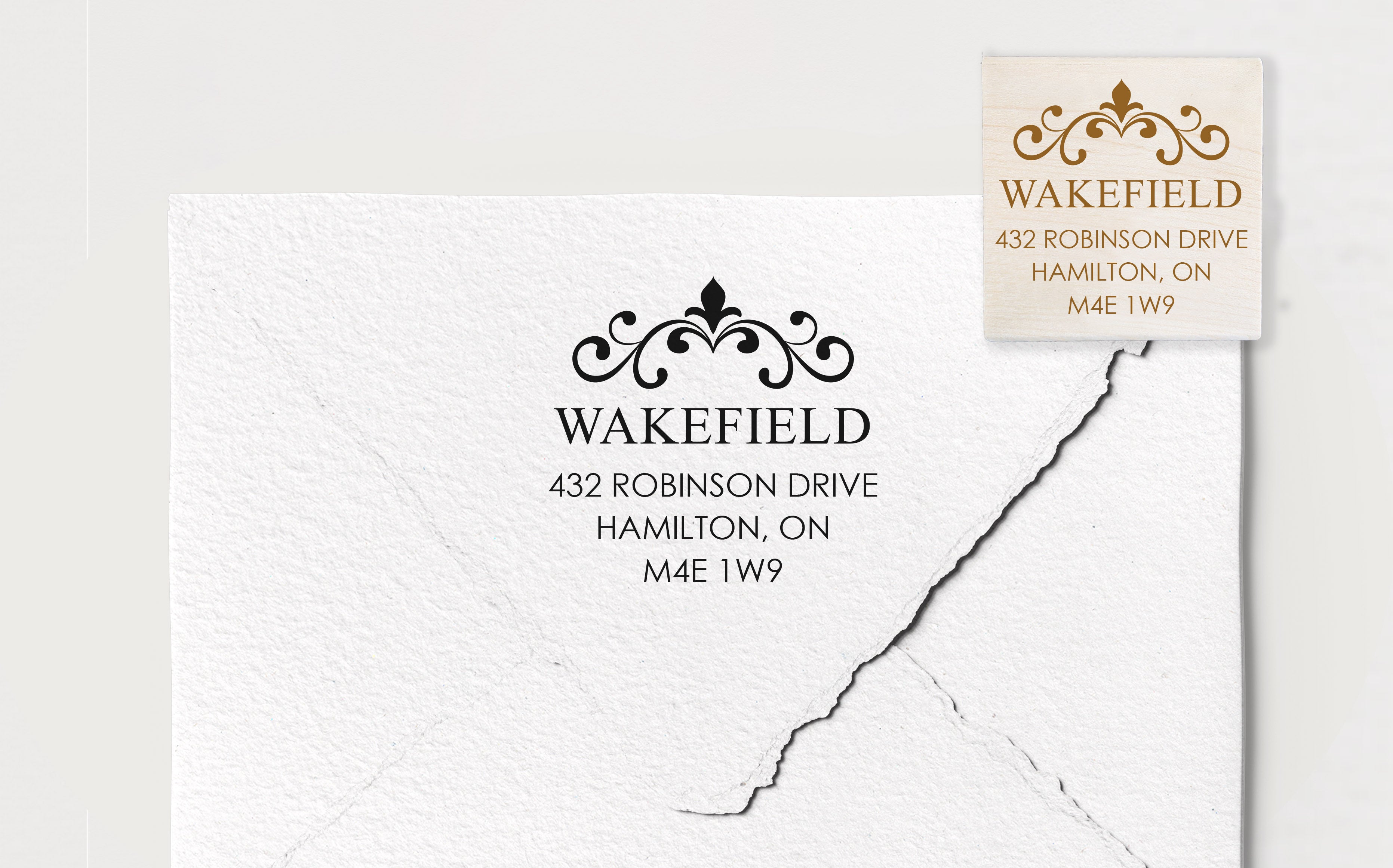 Wakefield Address Stamp