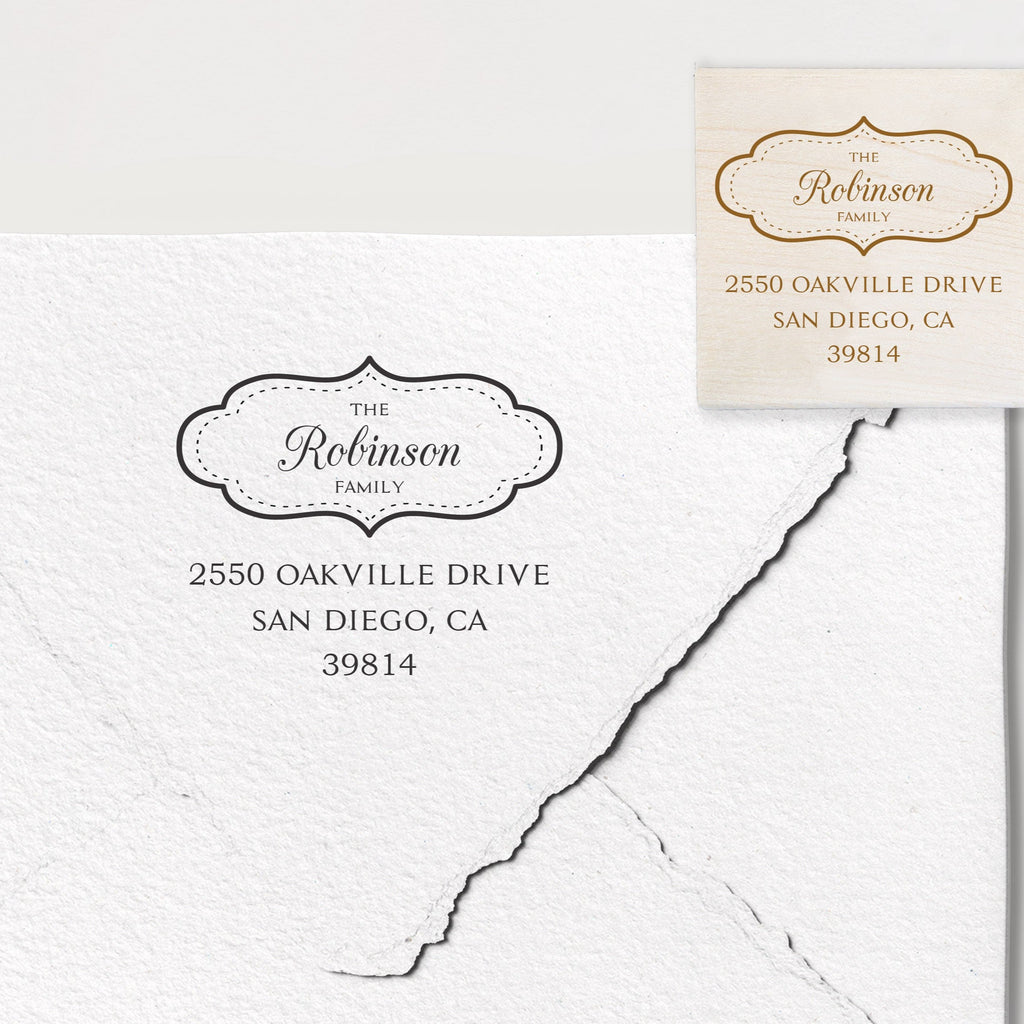 Robinson Address Stamp