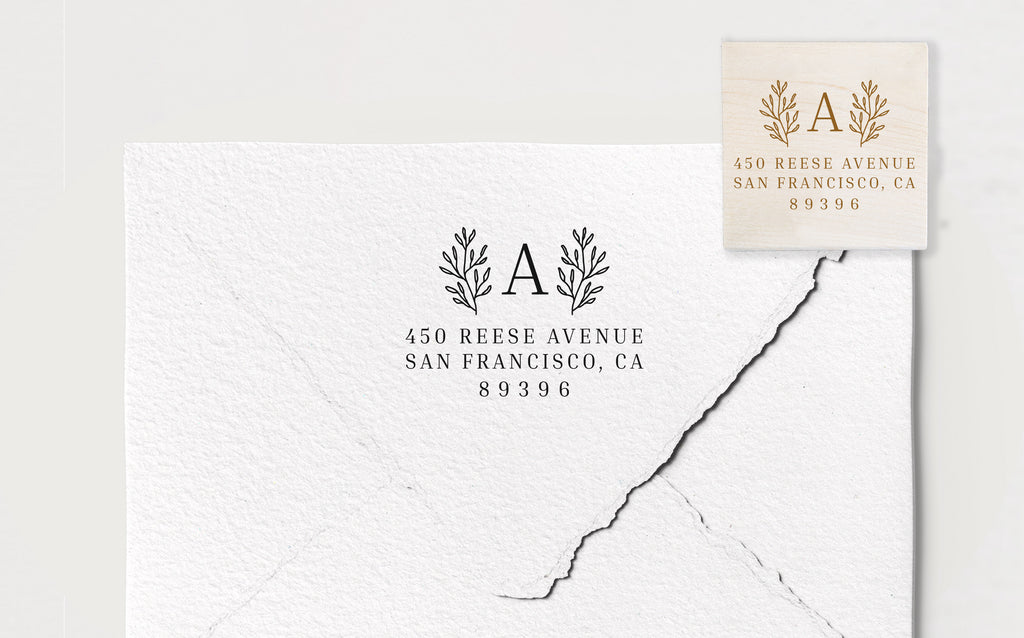 Between Branches Address Stamp