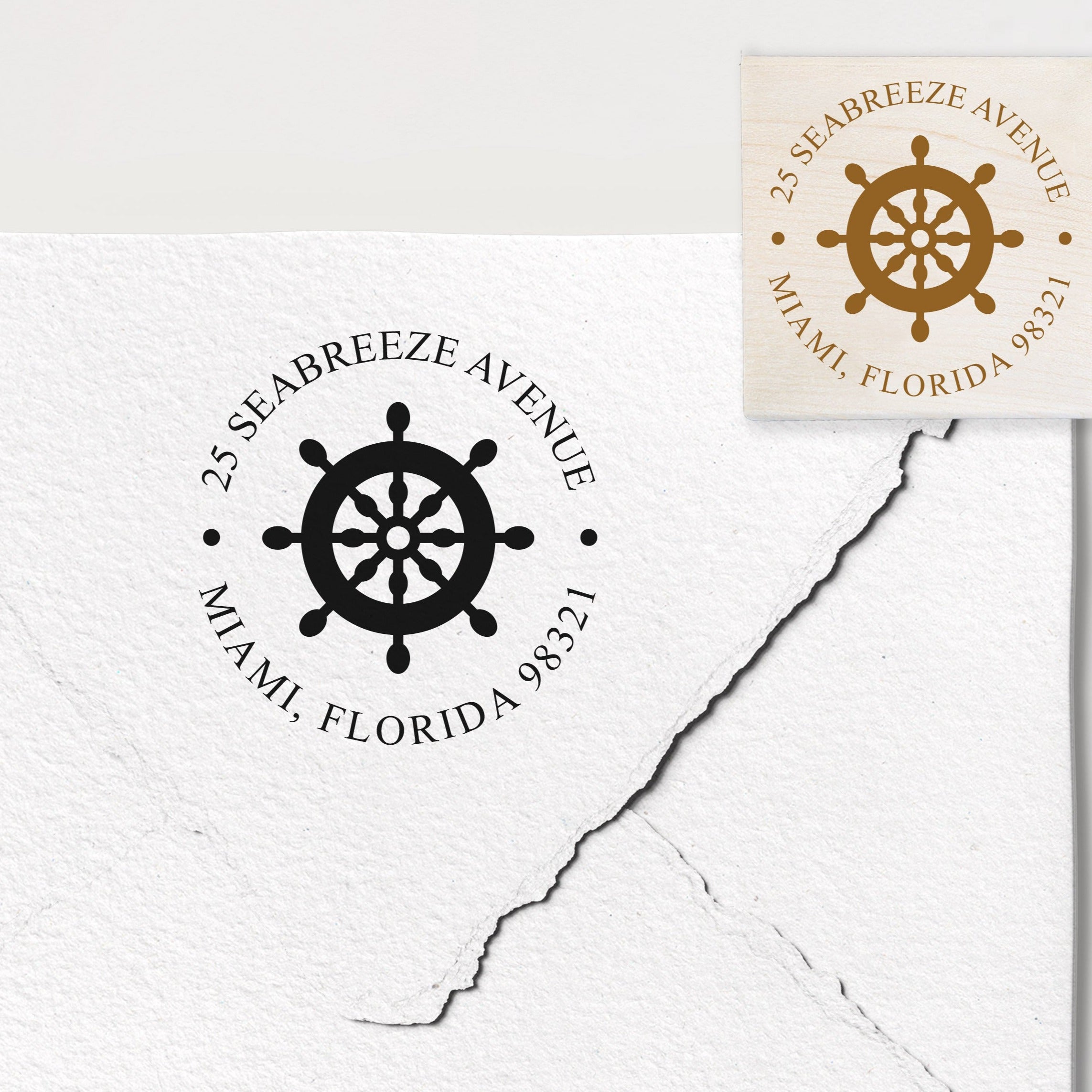 Wheel Address Stamp