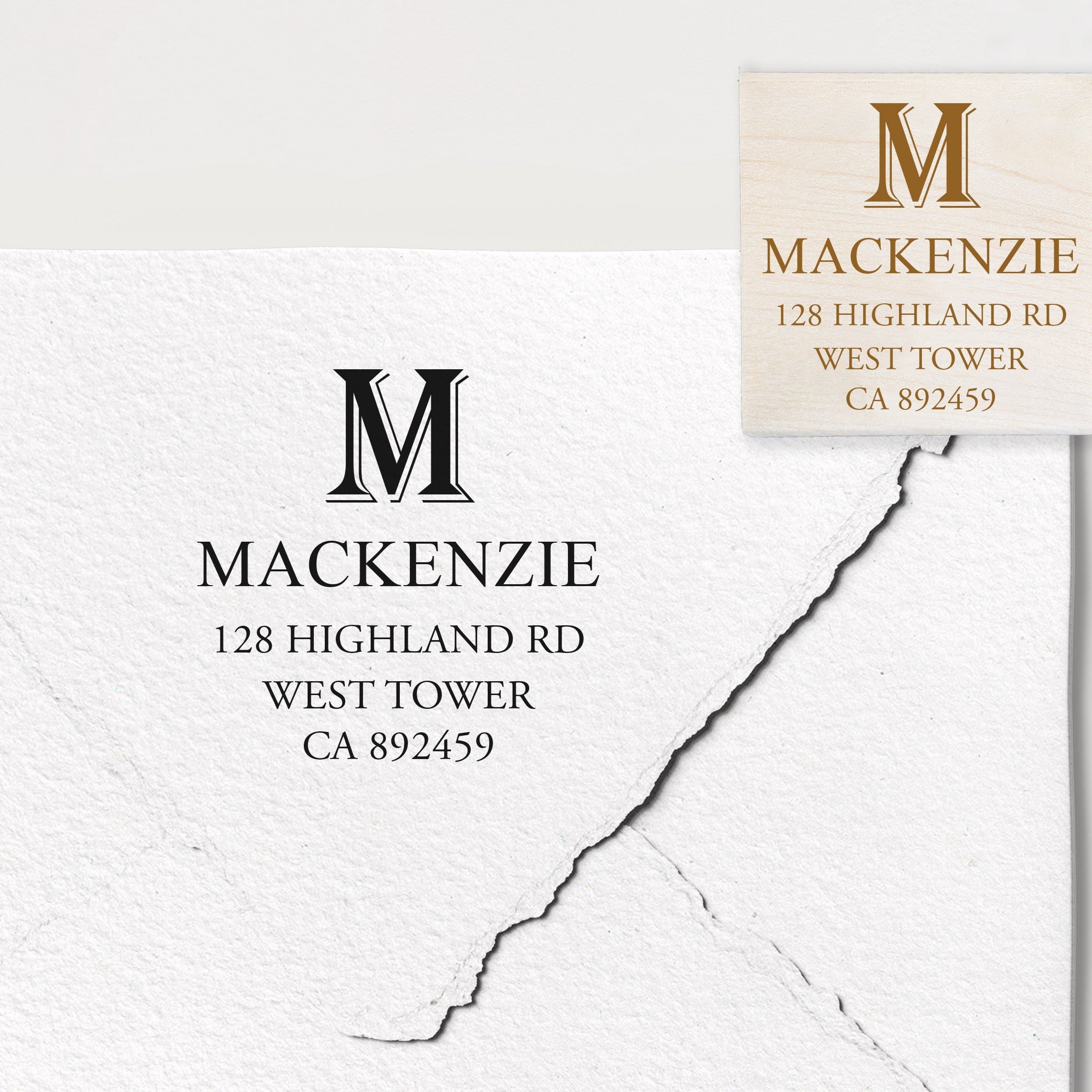 Mackenzie Address Stamp