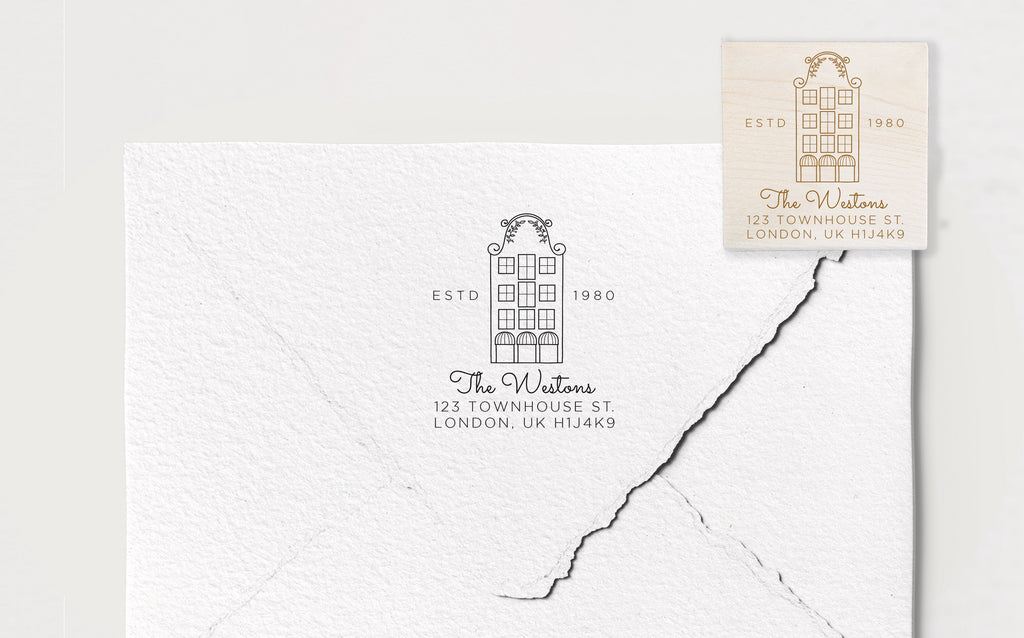 Townhouse Address Stamp
