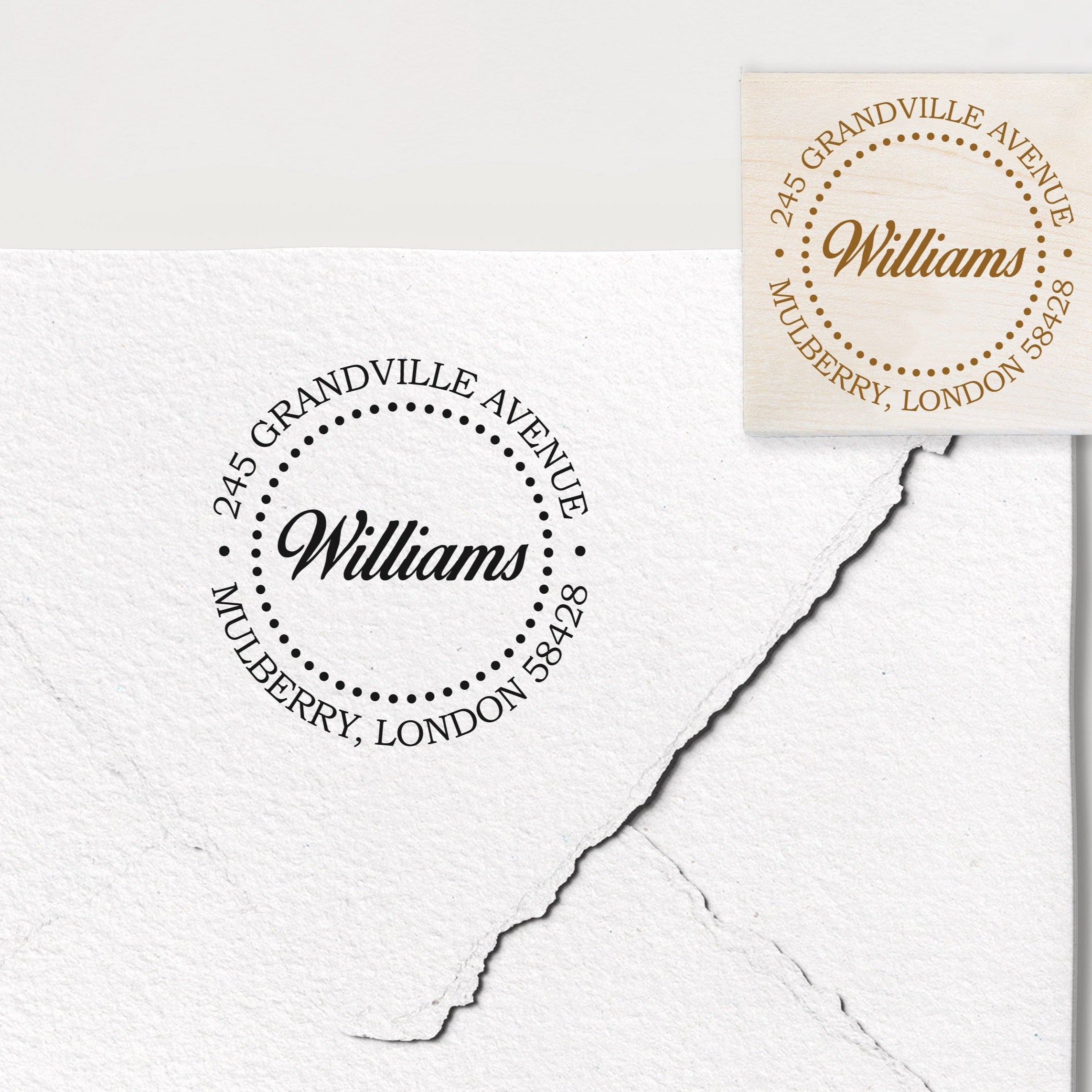 Williams Address Stamp