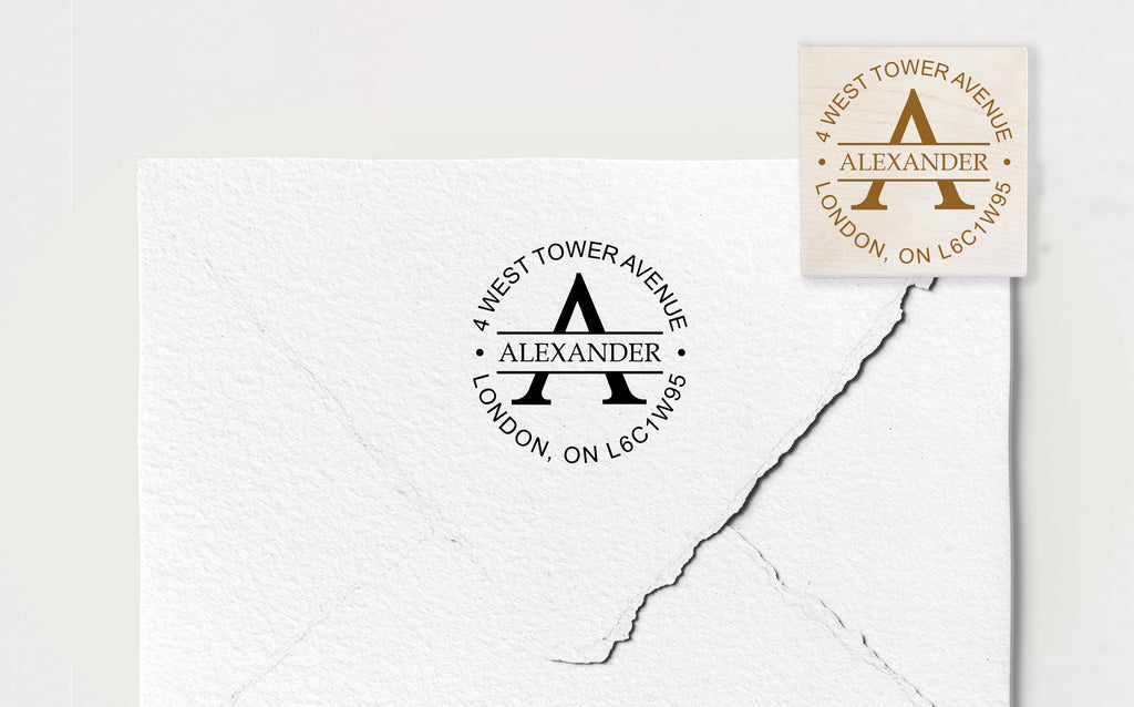 Alexander Address Stamp