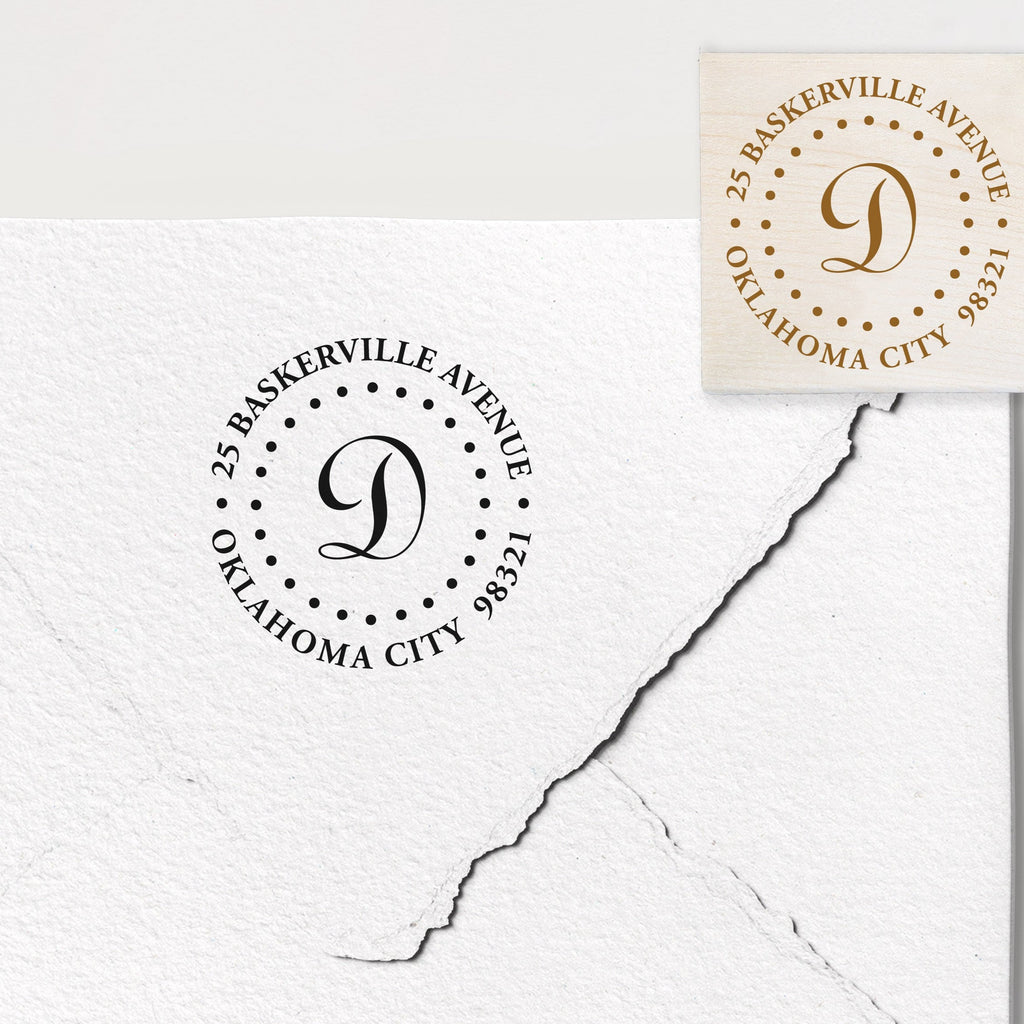Script Initial Address Stamp