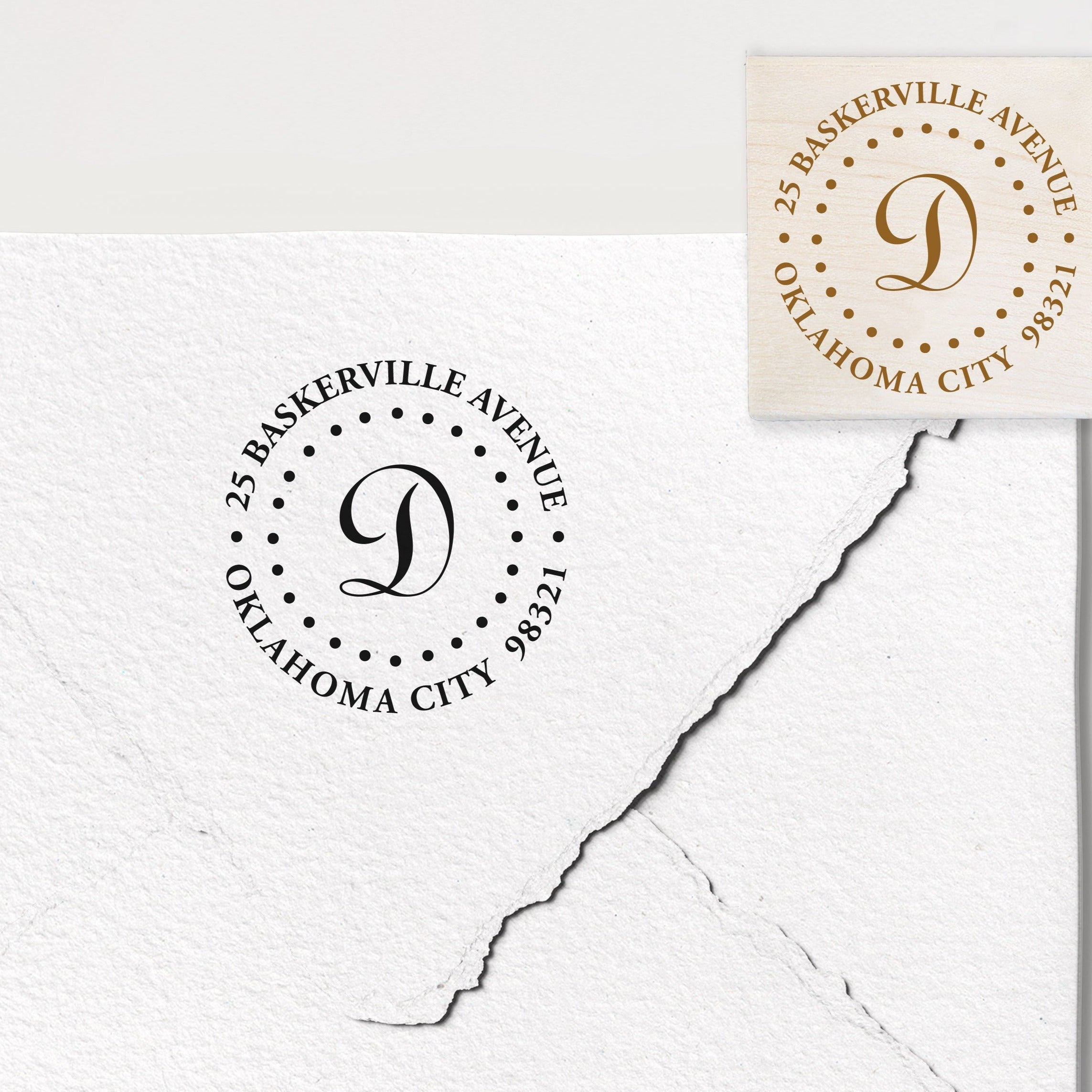Script Initial Address Stamp