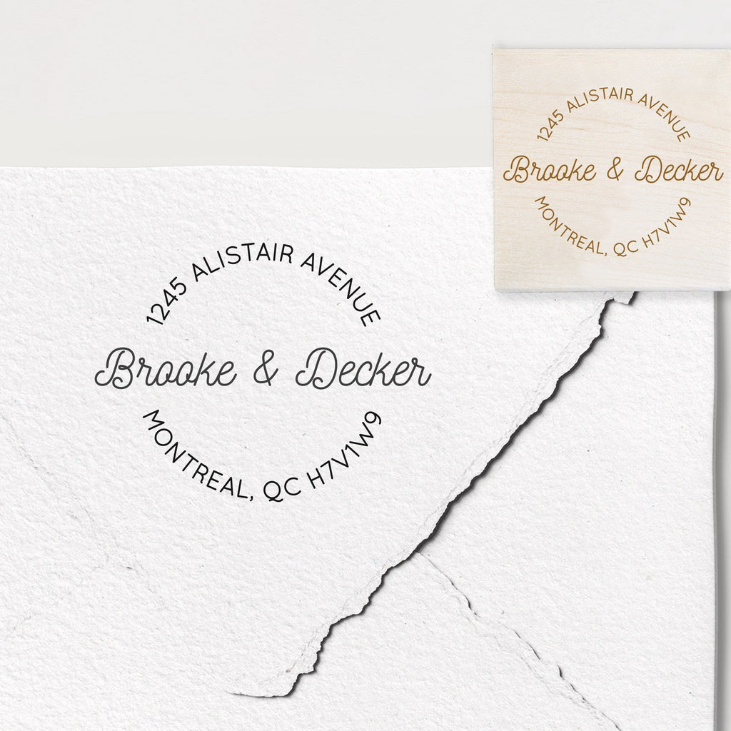 Brooklyn Address Stamp