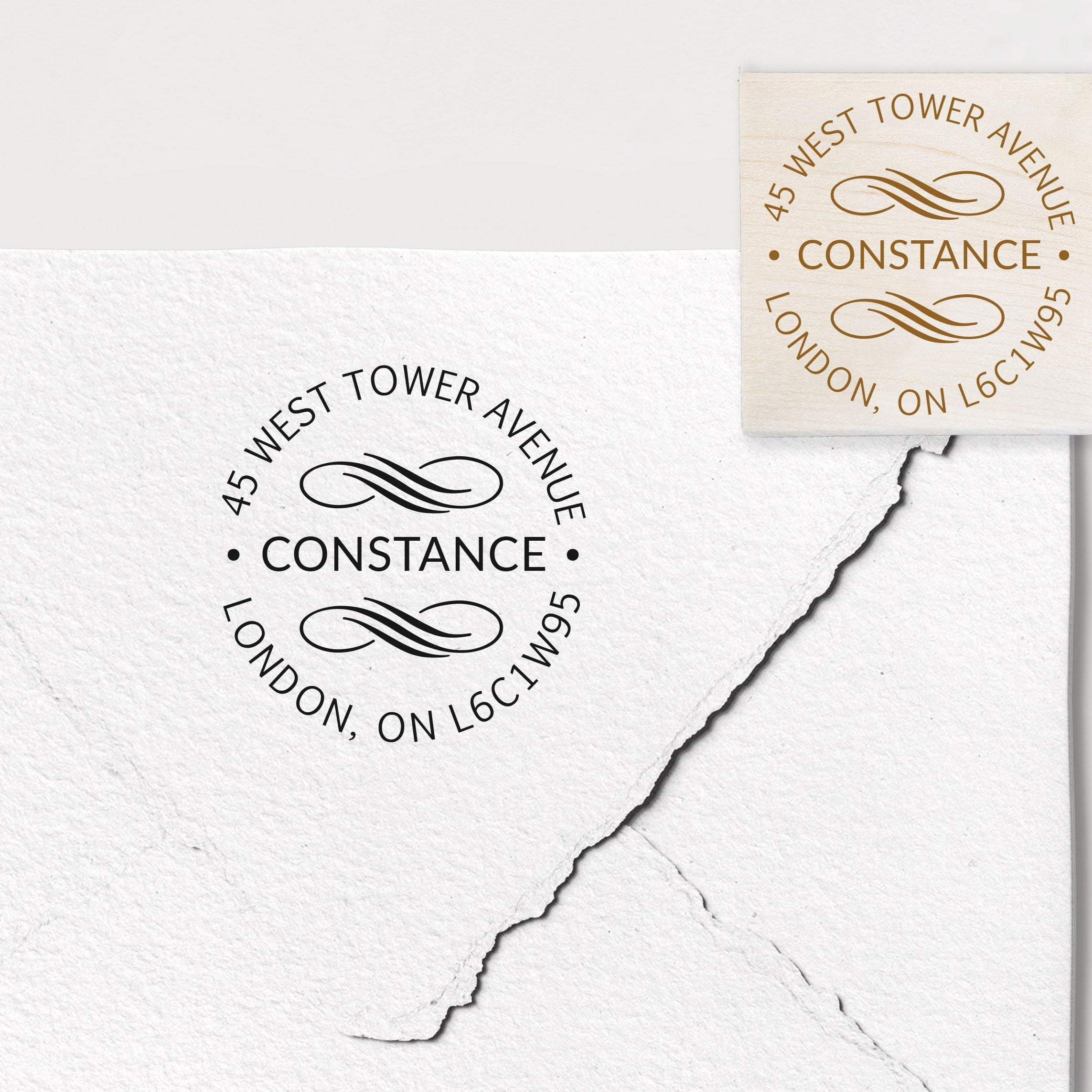 Constance Address Stamp
