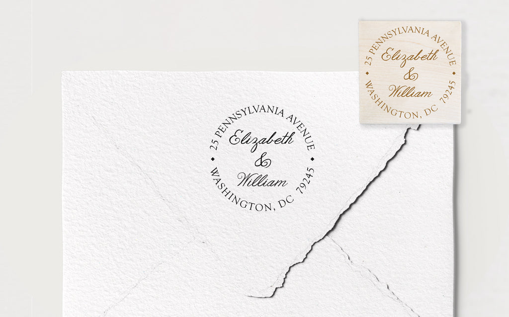 Elizabeth Address Stamp