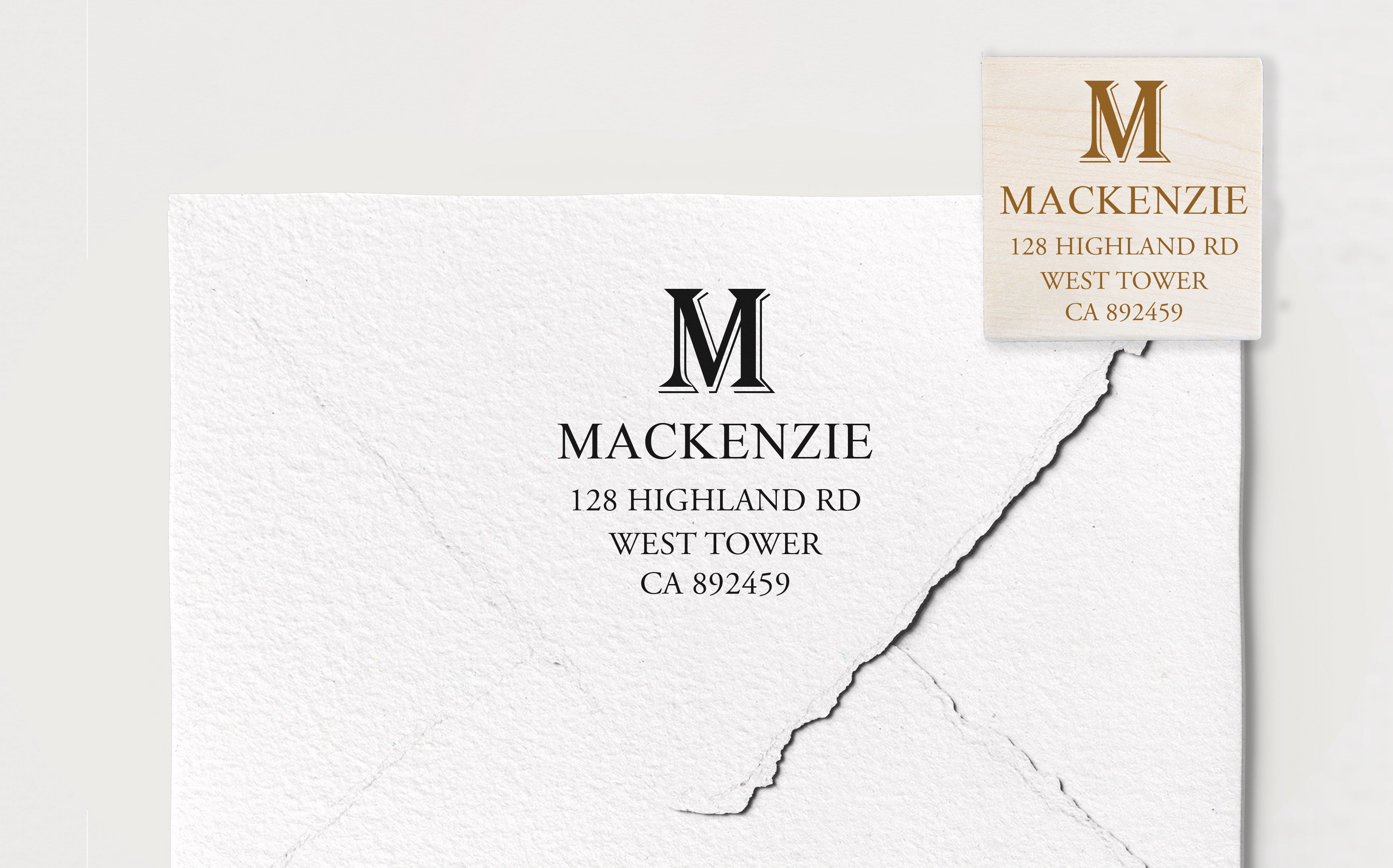 Mackenzie Address Stamp